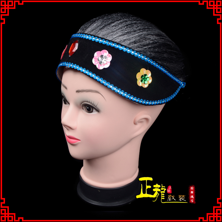 惠济老旦媒婆穷老太婆假发套 老旦头套