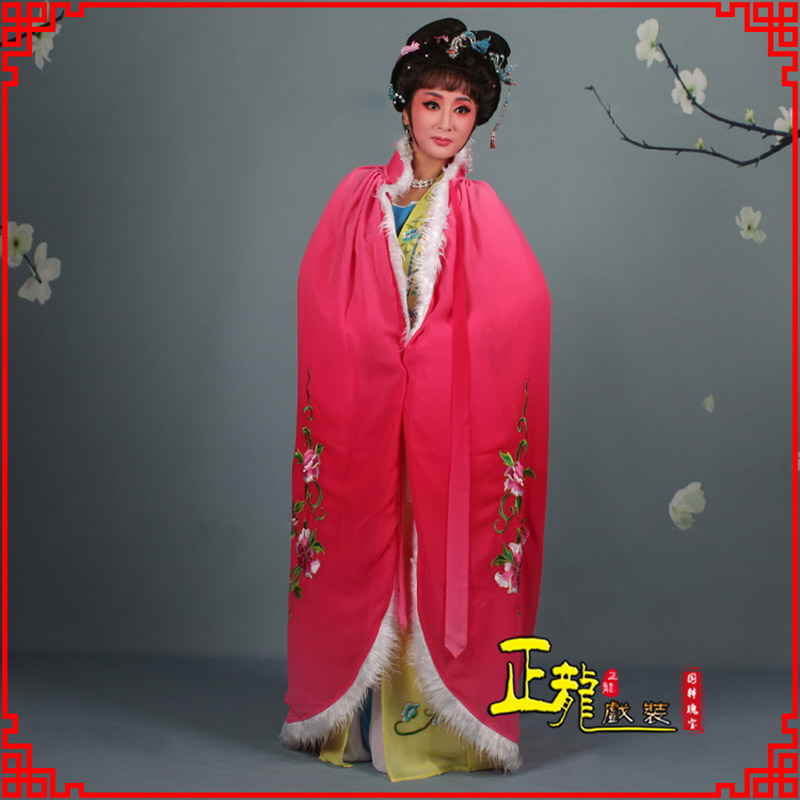 惠济小花旦绣花斗篷 花旦披风