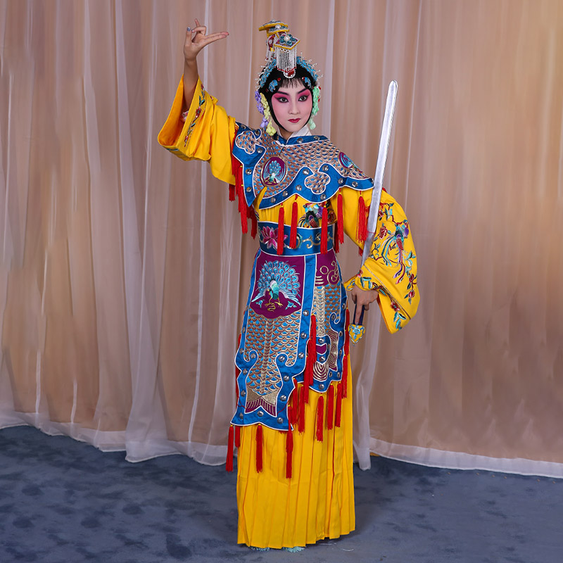 惠济霸王别姬虞姬服 软绉别姬服