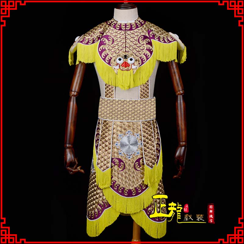 惠济武将士兵云肩鱼鳞侉子